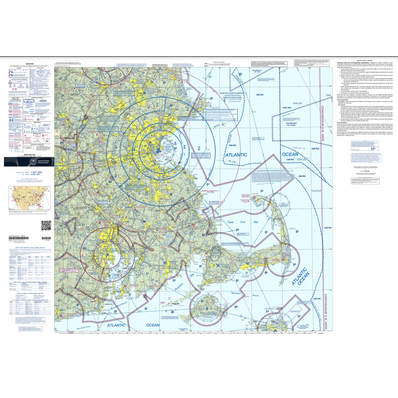 Boston Terminal Area Chart - Select Cycle Date