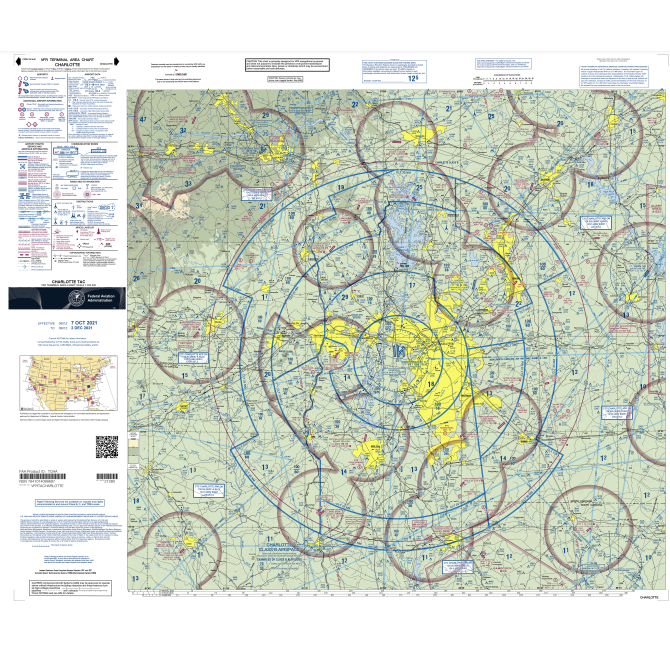 Charlotte Terminal Area Chart - Select Cycle Date