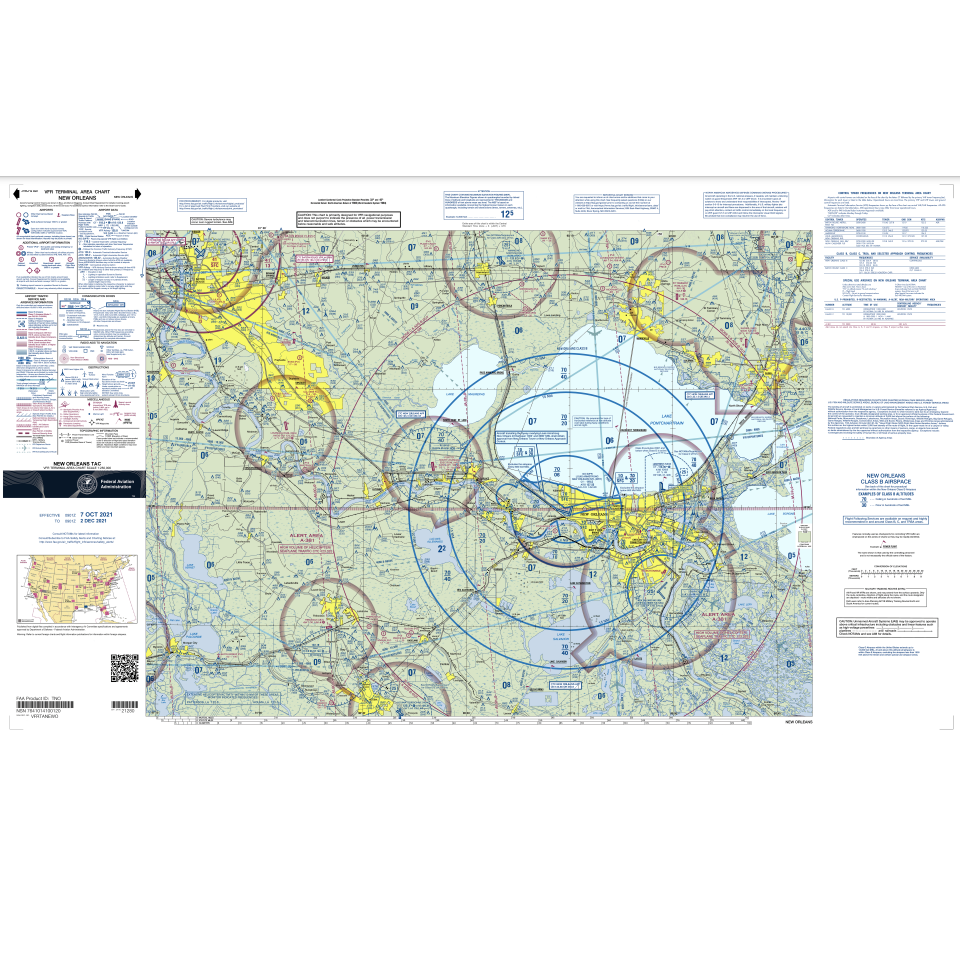 New Orleans Terminal Area Chart - Select Cycle Date