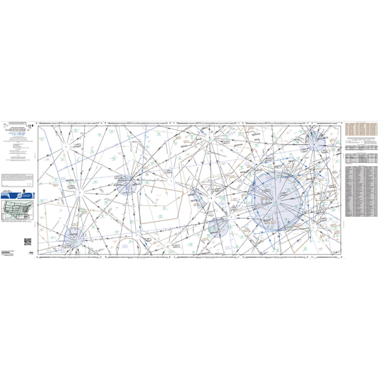 En Rounte Chart FAA Chart: Enroute IFR Low Altitude Chart US (L-Charts) - L25/26 - Sel ...
