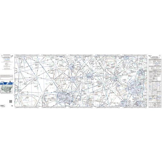 En Rounte Chart FAA Chart: Enroute IFR Low Altitude Chart US (L-Charts) - L27/28 - Sel ...