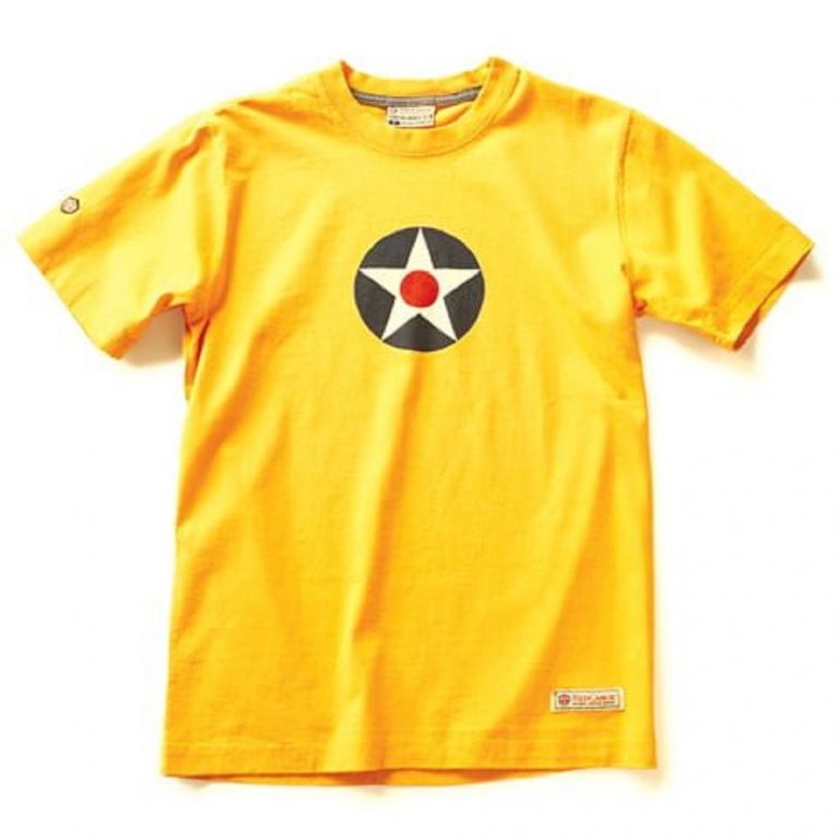 Red Canoe US Roundel Yellow Men's T-Shirt