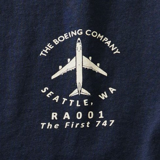 Boeing Long Sleeve T-Shirt (Navy)