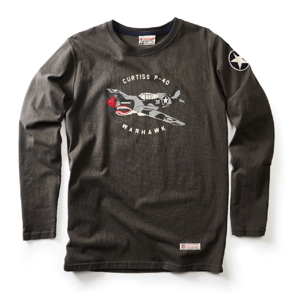 Red Canoe P-40 Warhawk Long Sleeve T-Shirt