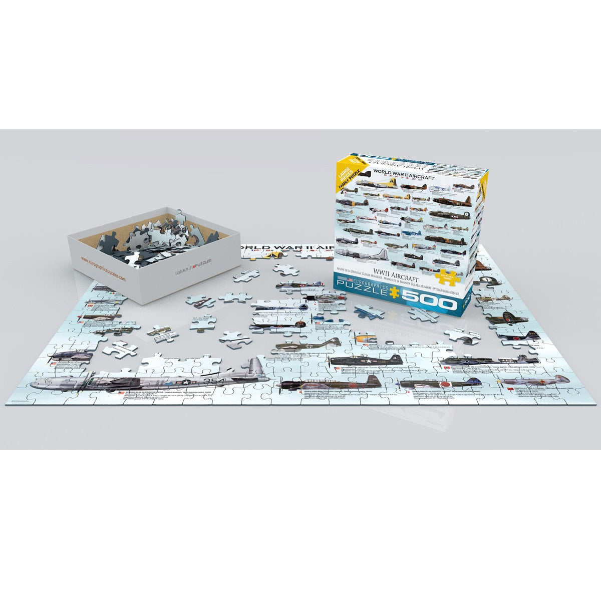 World War II Aircraft - 500-Piece Puzzle