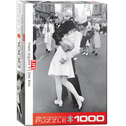 LIFE V-J Day Kiss in Times Square - 1000-Piece Puzzle