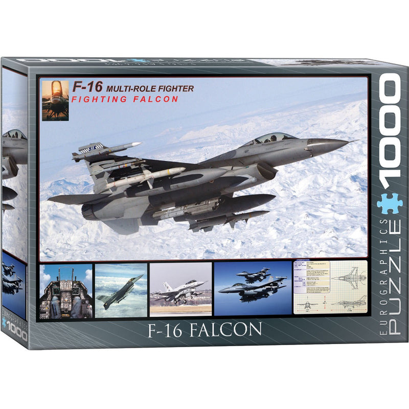 Load image into Gallery viewer, F-16 Fighting Falcon - 1,000 Piece Puzzle
