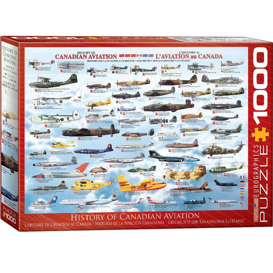History of Canadian Aviation - 1,000 Piece Puzzle