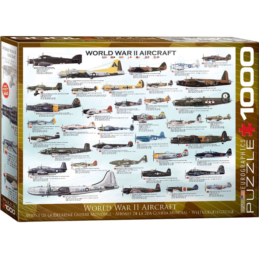 World War II Aircraft - 1000-Piece Puzzle