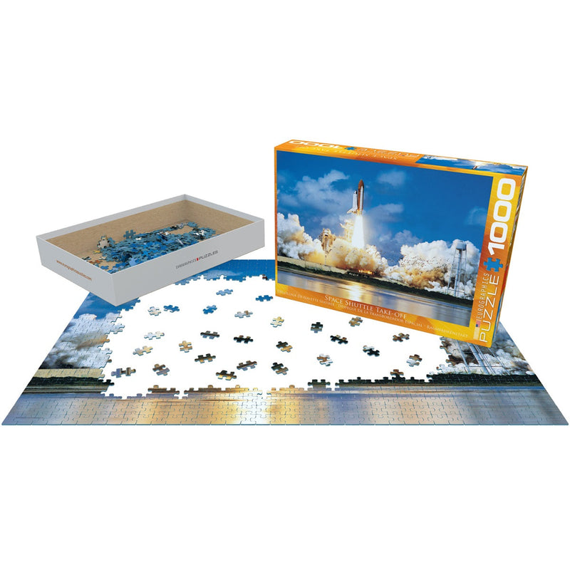 Load image into Gallery viewer, Space Shuttle Take Off- 1000-Piece Puzzle
