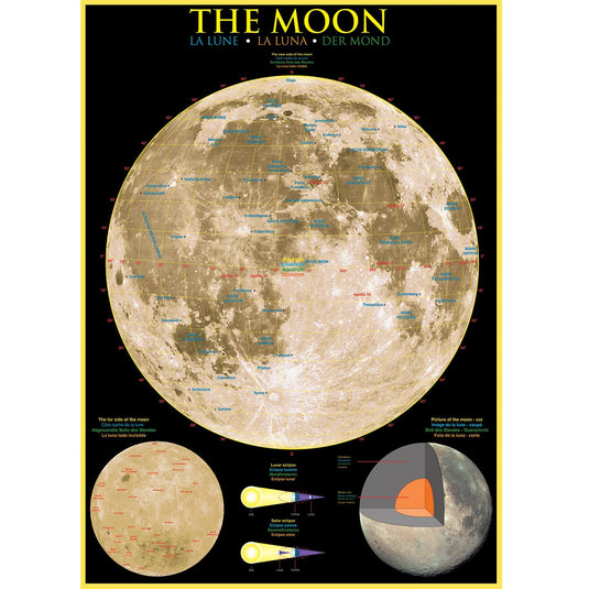 The Moon - 1000-Piece Puzzle