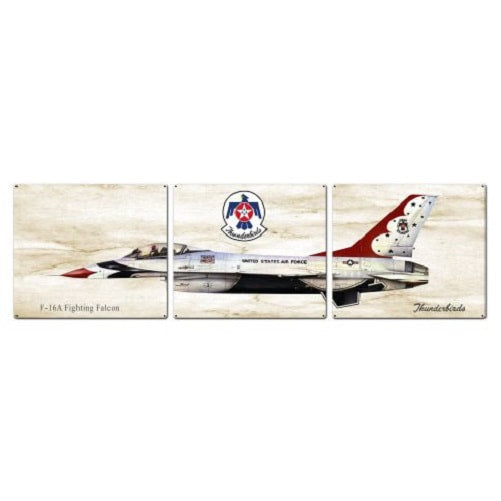 F-16 Fighting Falcon Triptych - PS634