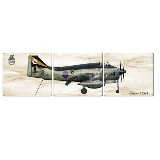 Gannet AEW3 Triptych - PS646