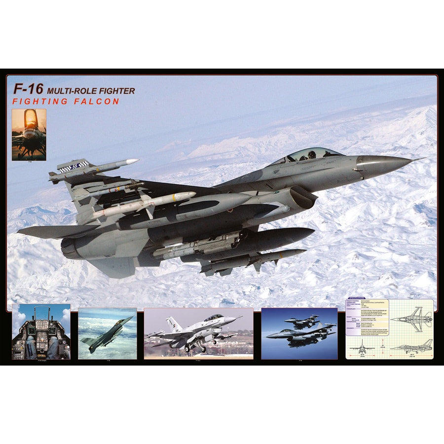 F-16 Fighting Falcon Poster