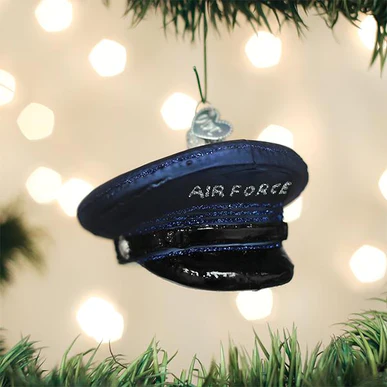 Load image into Gallery viewer, Air Force Cap Ornament
