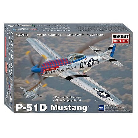 1/144 P-51 WWII w/2 marking options - 14763