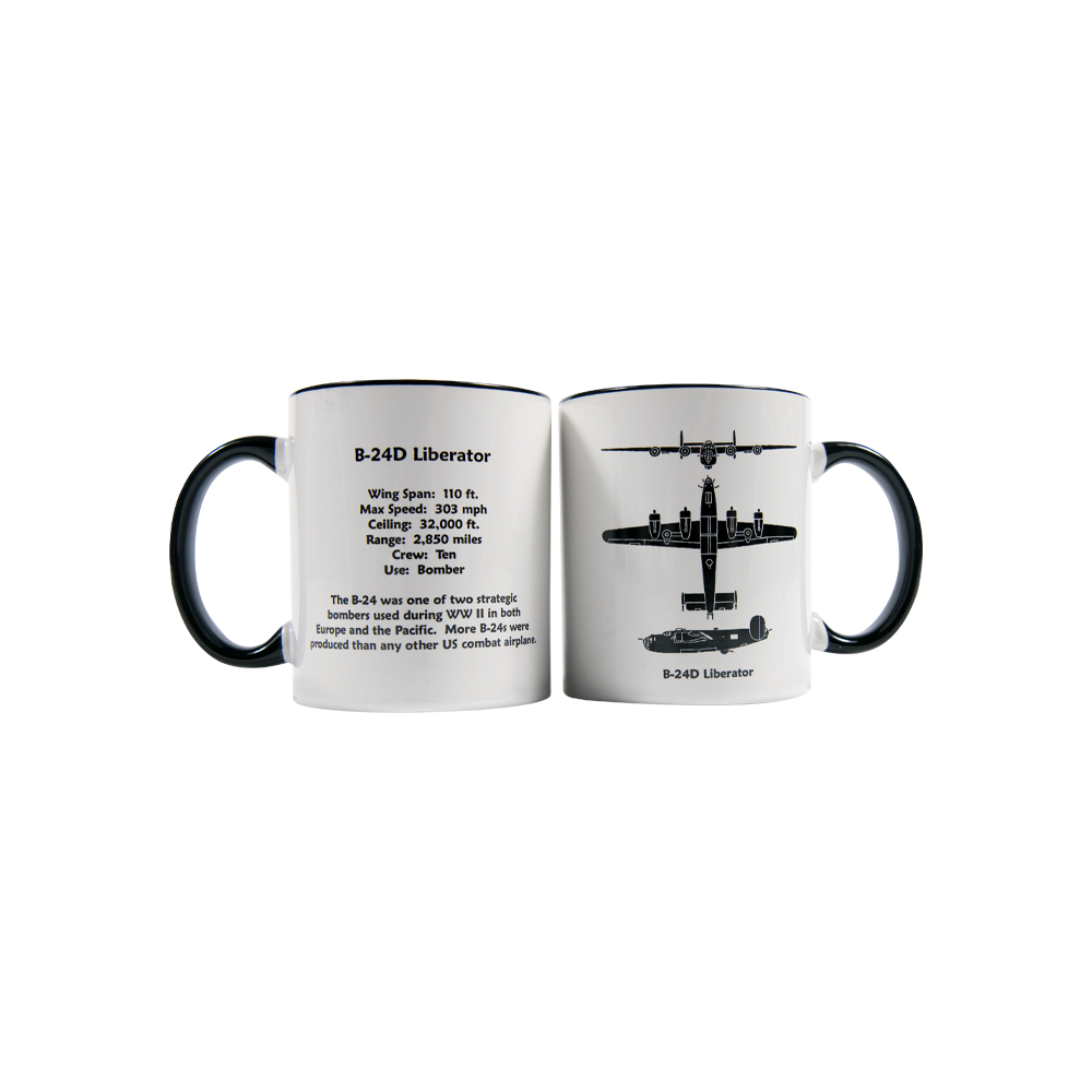 B-24D Liberator Spotter Coffee Mug