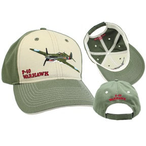 P-40 Warhawk Embroidered Hat