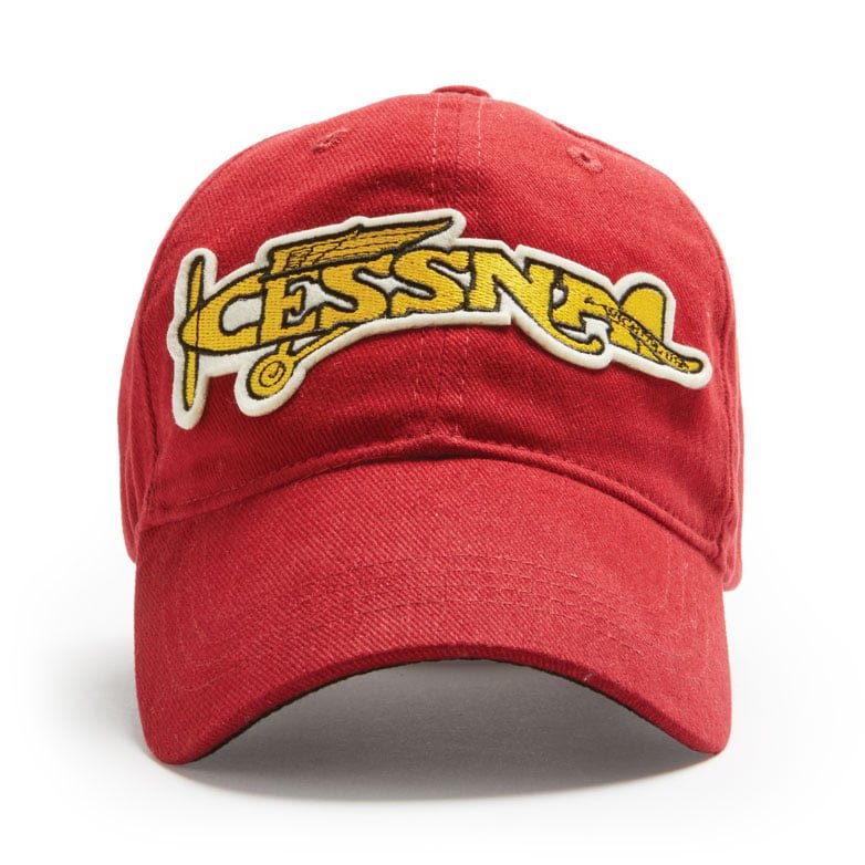 Red Canoe Cessna Plane Cap