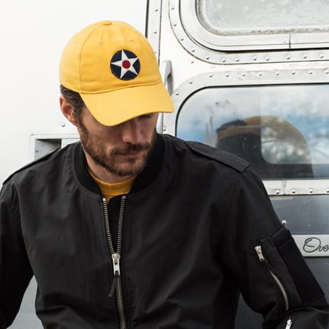 Red Canoe US Roundel Cap - Burnt Yellow