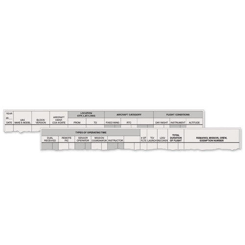 ASA UAS Operator Log