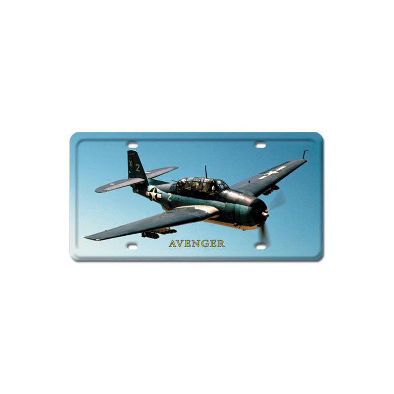 TBM Avenger License Plate - LP031