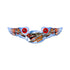 Flying Tigers Winged Oval Sign - FE008