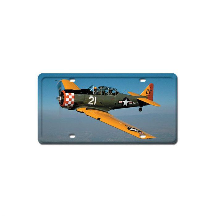 SNJ-5 Texan License Plate - LP028