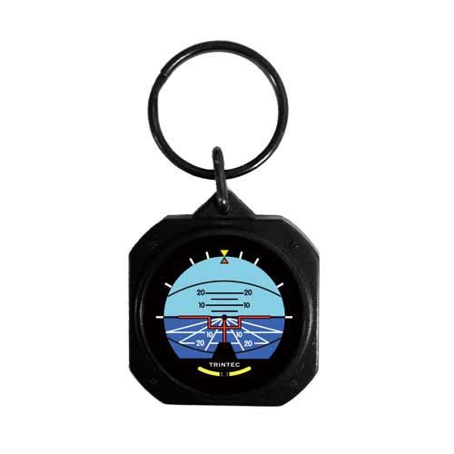 1.5" Classic Artificial Horizon Keychain - KC63