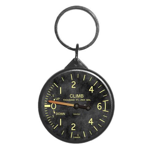 2" Vintage Climb Round Keychain - KCRV67