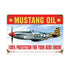 Mustang Oil Vintage Metal Sign - V253