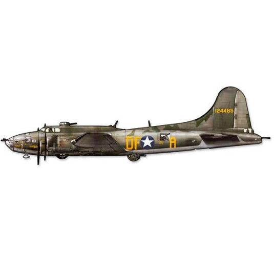 B-17 Flying Fortress Cut-Out Metal Sign - PS147