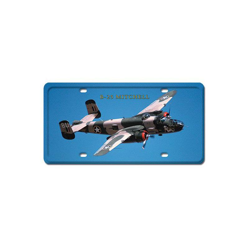 B-25 Mitchell License Plate - LP027