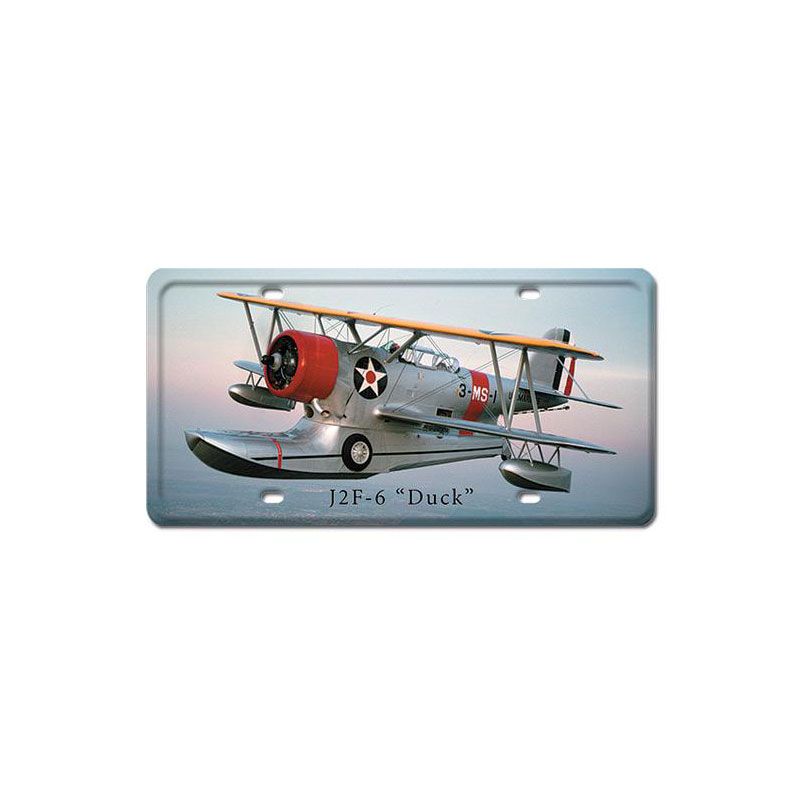 Grumman J2F-6 Duck License Plate - LP049